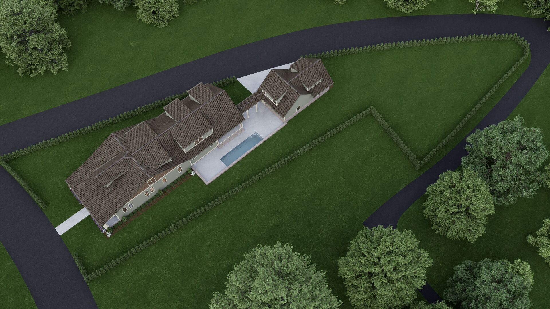 S Douglas aerial view
