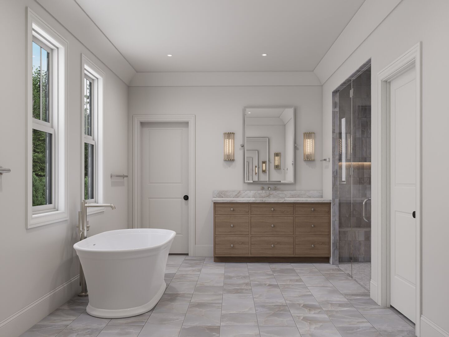 Master bathroom angle 2